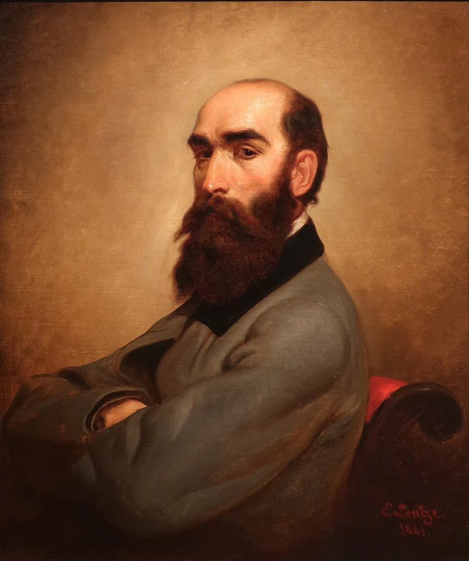 Ritratto di Worthington Whittredge